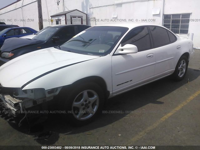 1G2WK52J82F210812 - 2002 PONTIAC GRAND PRIX SE 白色 照片 2