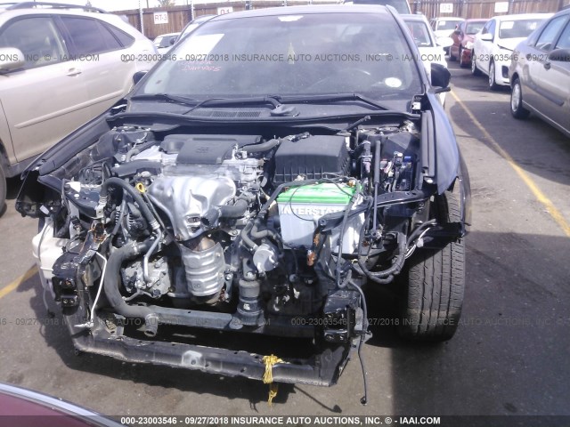 4T1BF1FKXCU123643 - 2012 TOYOTA CAMRY SE/LE/XLE 黑色 照片 6