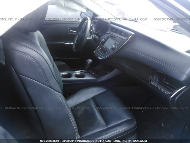 4T1BK1EB1GU234987 - 2016 TOYOTA AVALON XLE PLUS/PREMIUM/TOUR/LTD GRAY photo 5