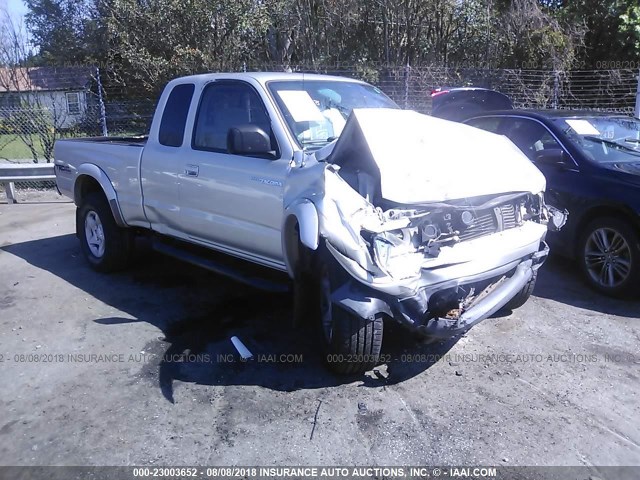 5TESN92N62Z048628 - 2002 TOYOTA TACOMA XTRACAB PRERUNNER ვერცხლისფერი ფოტო 1
