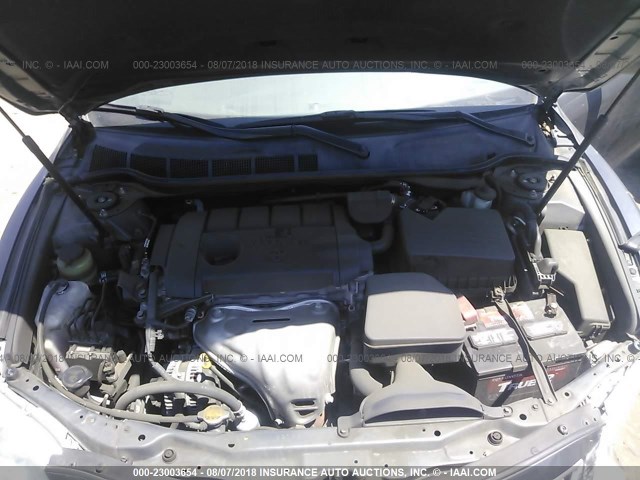 4T1BF3EK8BU712217 - 2011 TOYOTA CAMRY SE/LE/XLE 灰色 照片 10