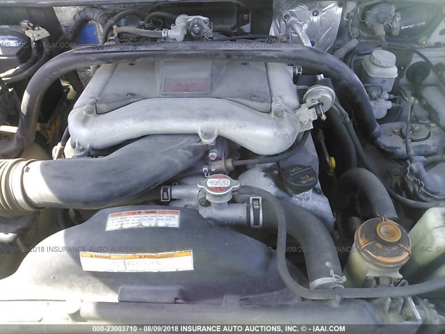 JS3TY92V644100297 - 2004 SUZUKI XL7 EX/LX SILVER photo 10