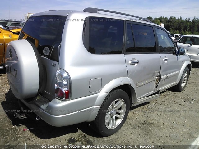 JS3TY92V644100297 - 2004 SUZUKI XL7 EX/LX SILVER photo 4