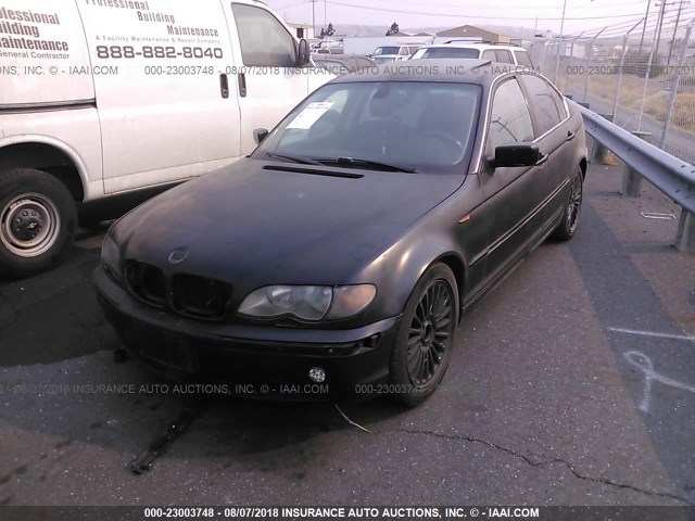 WBAEV53473KM25188 - 2003 BMW 330 I BLACK photo 2