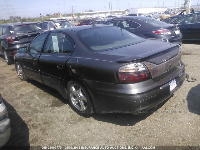 1G2HZ541534160479 - 2003 PONTIAC BONNEVILLE SSEI GRAY photo 3