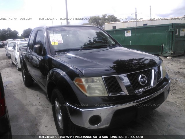 1N6AD06U58C435834 - 2008 NISSAN FRONTIER KING CAB LE/SE/OFF ROAD BLACK photo 1