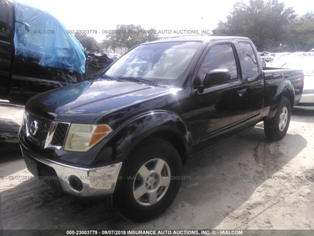 1N6AD06U58C435834 - 2008 NISSAN FRONTIER KING CAB LE/SE/OFF ROAD BLACK photo 2