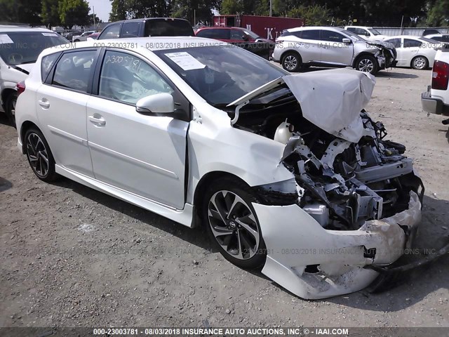 JTNKARJE5GJ515337 - 2016 TOYOTA SCION IM WHITE photo 1