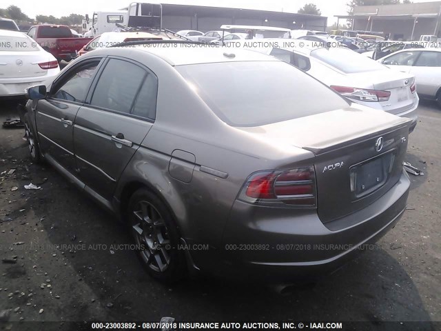 19UUA76507A005506 - 2007 ACURA TL TYPE S GRAY photo 3