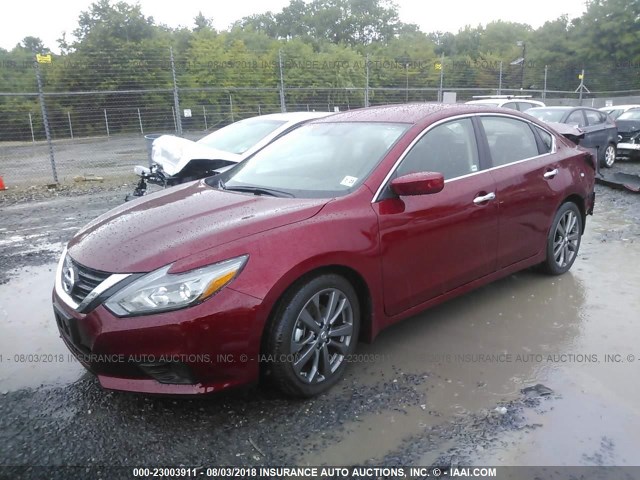 1N4AL3AP2JC261869 - 2018 NISSAN ALTIMA 2.5/S/SV/SL/SR RED photo 2