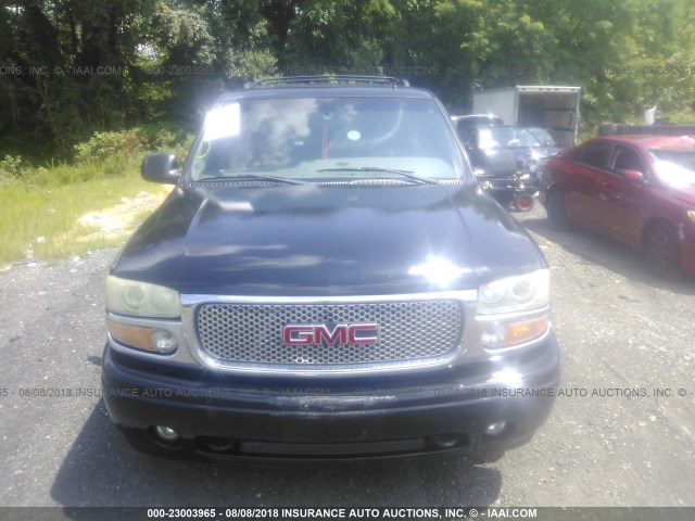 1GKEK63U62J142498 - 2002 GMC DENALI BLACK photo 6