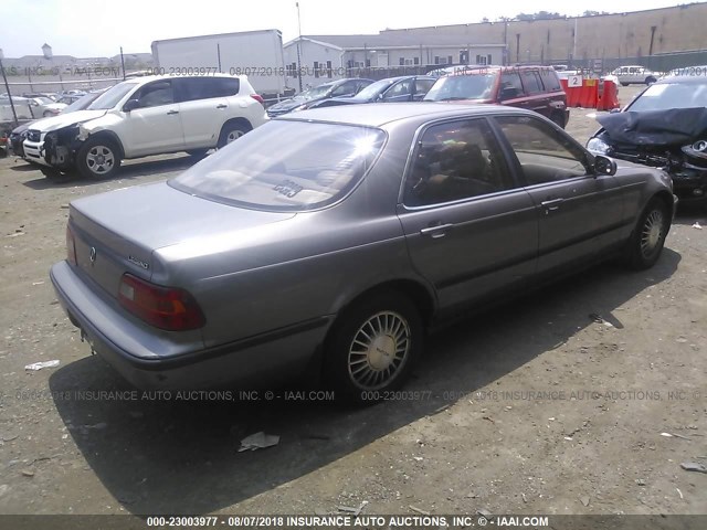 JH4KA7660NC025320 - 1992 ACURA LEGEND L BROWN photo 4