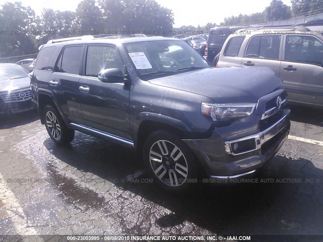 JTEBU5JR4G5293949 - 2016 TOYOTA 4RUNNER SR5 PREM/LTDL/TRAIL/TRD 灰色 照片 1