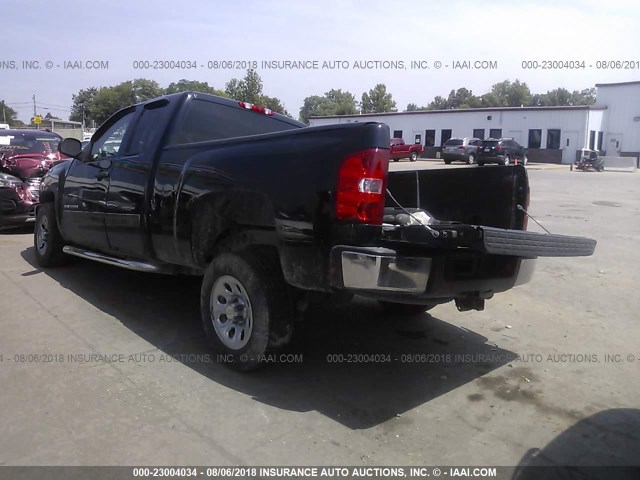 1GCRCREA8CZ348097 - 2012 CHEVROLET SILVERADO C1500  LS BLACK photo 3