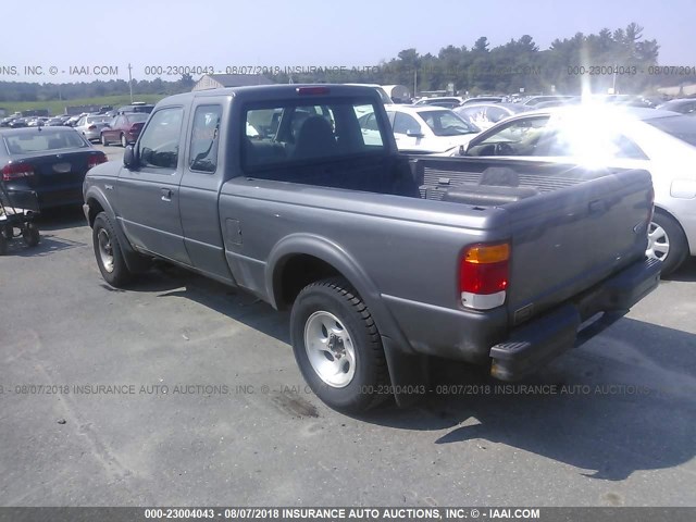 1FTZR15U7WTA57074 - 1998 FORD RANGER SUPER CAB GRAY photo 3