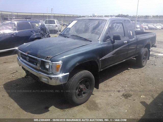 JT4VN13D5R5144297 - 1994 TOYOTA PICKUP 1/2 TON EX LNG WHLBASE/DX GREEN photo 2