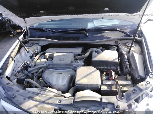 4T1BF1FK2EU438679 - 2014 TOYOTA CAMRY L/SE/LE/XLE თეთრი ფოტო 10
