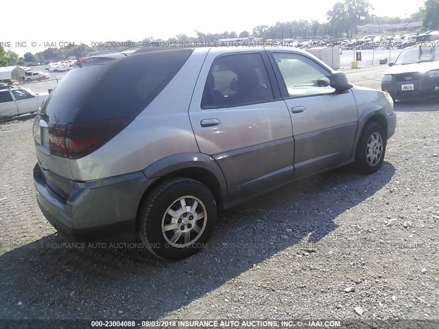 3G5DA03E74S578415 - 2004 BUICK RENDEZVOUS CX/CXL GRAY photo 4