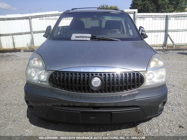 3G5DA03E74S578415 - 2004 BUICK RENDEZVOUS CX/CXL GRAY photo 6