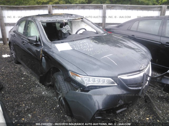 19UUB1F51GA010093 - 2016 ACURA TLX TECH GRAY photo 1