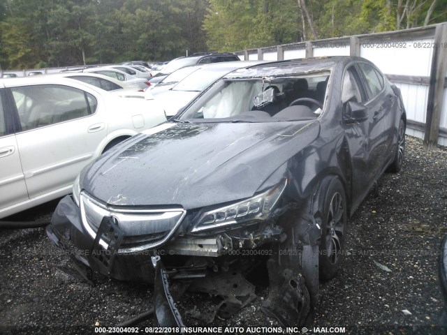 19UUB1F51GA010093 - 2016 ACURA TLX TECH GRAY photo 2