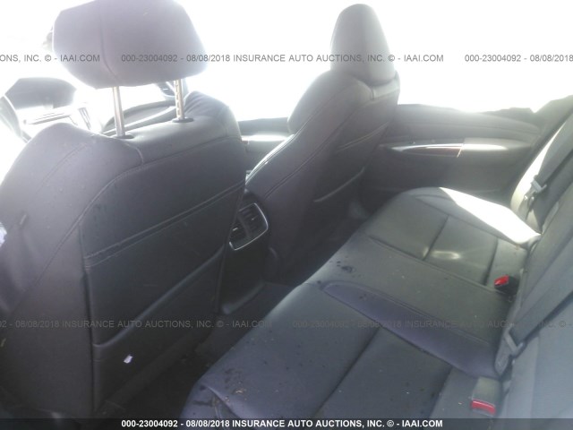 19UUB1F51GA010093 - 2016 ACURA TLX TECH GRAY photo 8