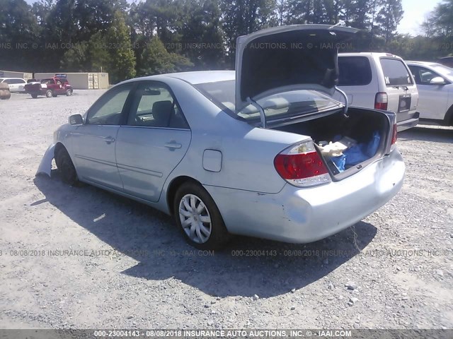 4T1BE32K55U503612 - 2005 TOYOTA CAMRY LE/XLE/SE Mavi foto 3