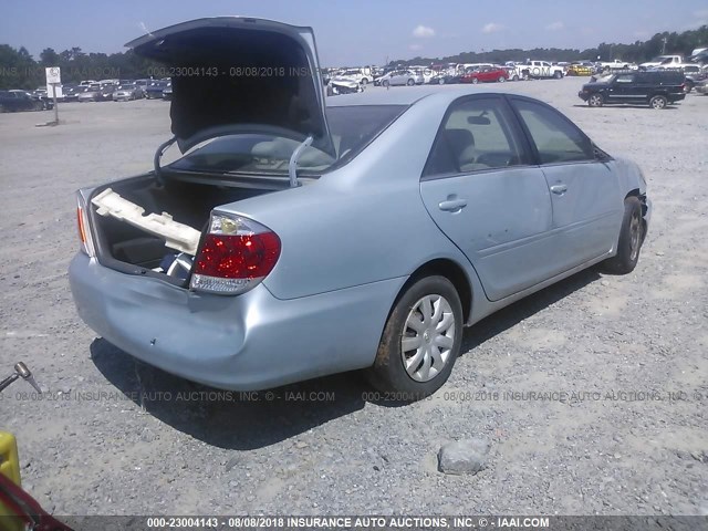 4T1BE32K55U503612 - 2005 TOYOTA CAMRY LE/XLE/SE Mavi foto 4