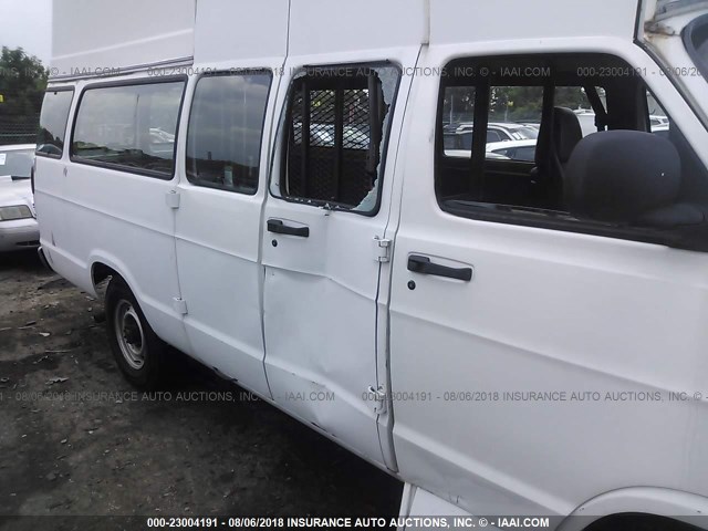 2B6LB31Z1XK555929 - 1999 DODGE RAM VAN B3500 WHITE photo 6