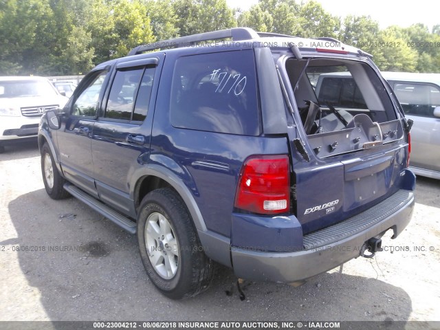 1FMZU63K45UA07170 - 2005 FORD EXPLORER XLT/XLT SPORT/NBX 蓝色 照片 3