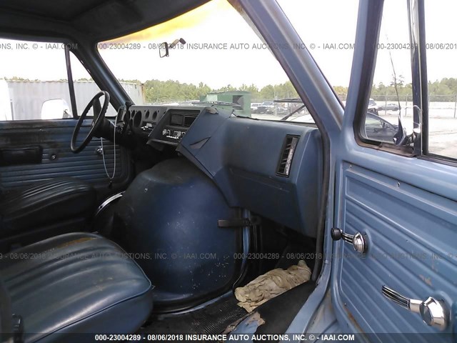 1GTEG25H5F7522795 - 1985 GMC VANDURA G2500 BLUE photo 5