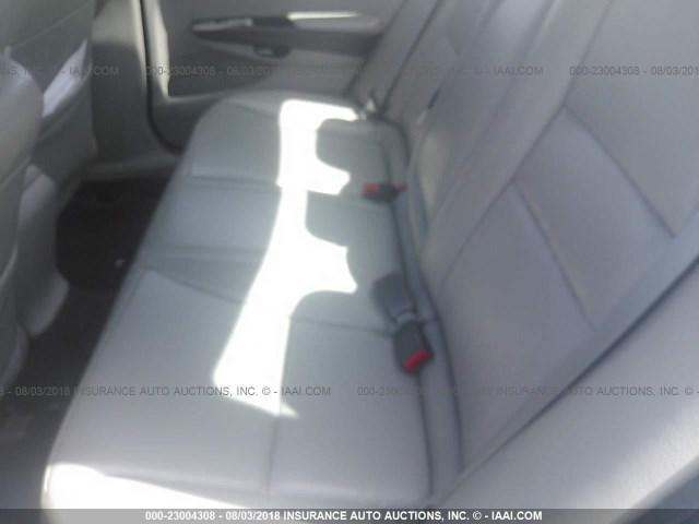 1HGCP2F31AA045614 - 2010 HONDA ACCORD LX SILVER photo 8