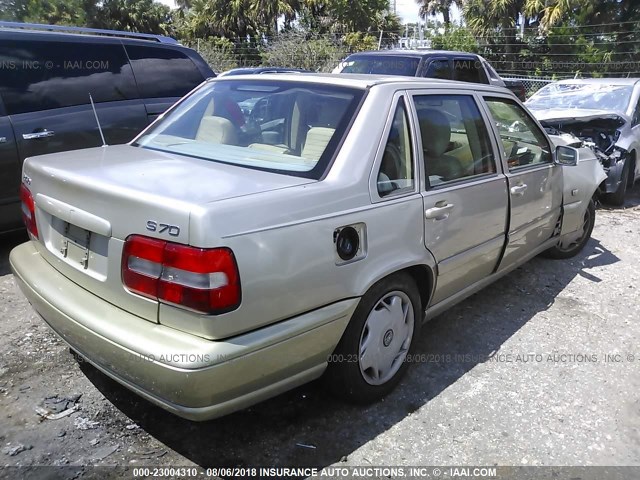 YV1LS55A2X1566214 - 1999 VOLVO S70 GOLD photo 4