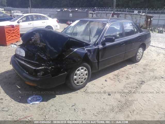 4T1BG12KXTU775603 - 1996 TOYOTA CAMRY DX/LE/XLE BLACK photo 2