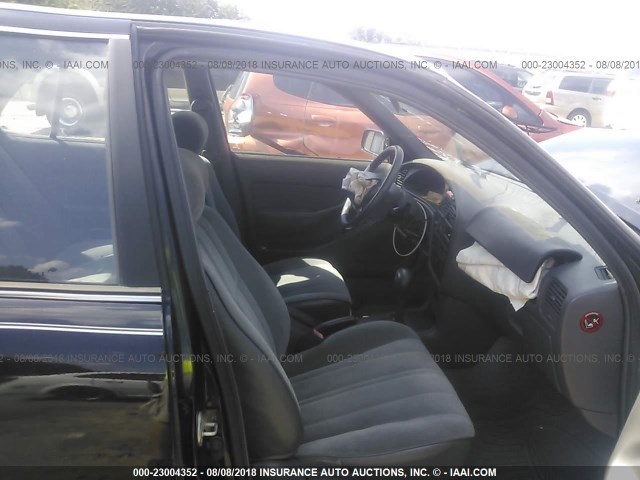 4T1BG12KXTU775603 - 1996 TOYOTA CAMRY DX/LE/XLE BLACK photo 5