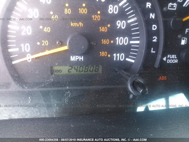 5TBBT44154S450622 - 2004 TOYOTA TUNDRA ACCESS CAB SR5 MAROON photo 7