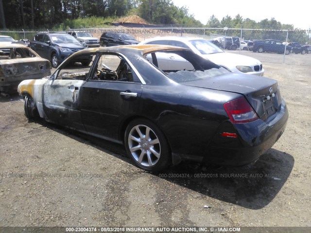 JNKAY41E93M004073 - 2003 INFINITI M45 BLACK photo 3