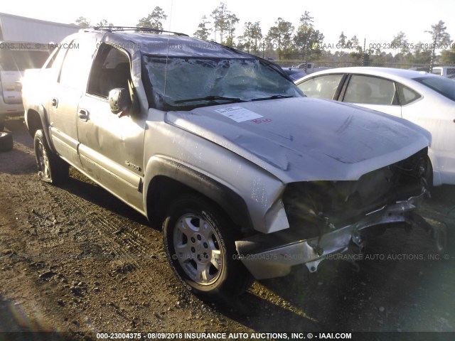 3GNEC12T24G312324 - 2004 CHEVROLET AVALANCHE C1500 SILVER photo 1