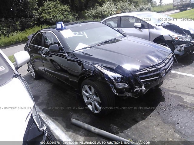 1G6AA5RX2E0191154 - 2014 CADILLAC ATS შავი ფოტო 1
