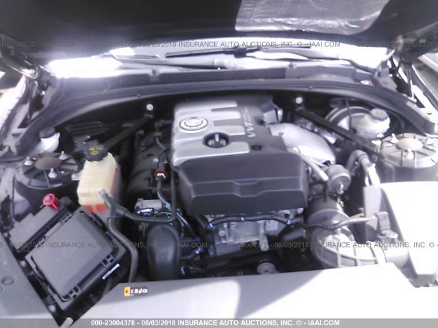 1G6AA5RX2E0191154 - 2014 CADILLAC ATS შავი ფოტო 10