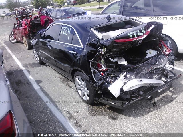 1G6AA5RX2E0191154 - 2014 CADILLAC ATS შავი ფოტო 3