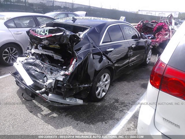 1G6AA5RX2E0191154 - 2014 CADILLAC ATS შავი ფოტო 4