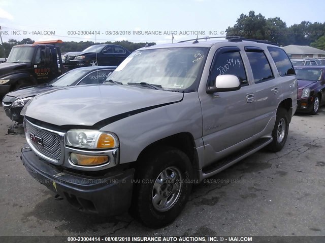 1GKEK63U84J262709 - 2004 GMC YUKON DENALI TAN photo 2