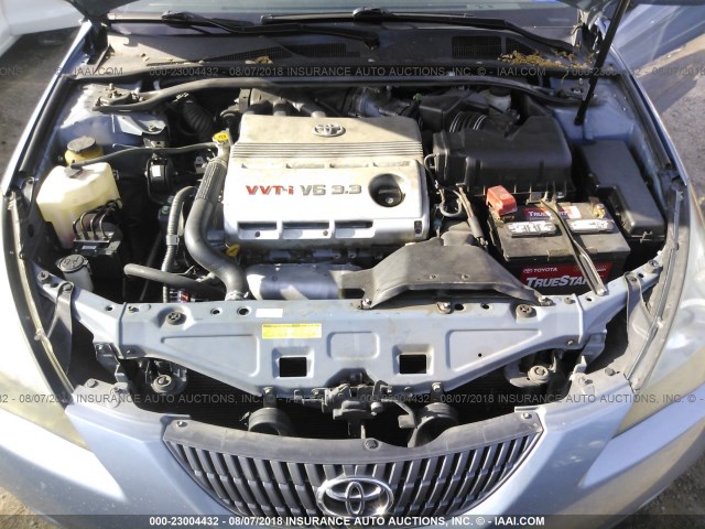 4T1FA38P96U081314 - 2006 TOYOTA CAMRY SOLARA SE/SLE Mavi foto 10