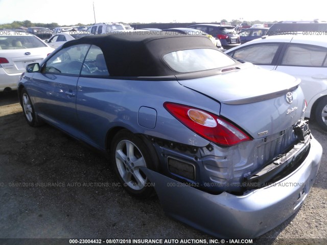 4T1FA38P96U081314 - 2006 TOYOTA CAMRY SOLARA SE/SLE Mavi foto 3