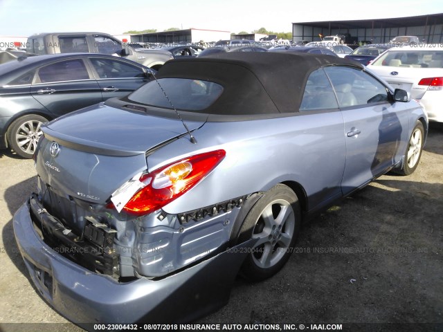 4T1FA38P96U081314 - 2006 TOYOTA CAMRY SOLARA SE/SLE Mavi foto 4