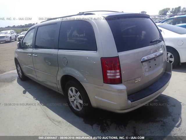 2A8HR54P48R790684 - 2008 CHRYSLER TOWN & COUNTRY TOURING TAN photo 3