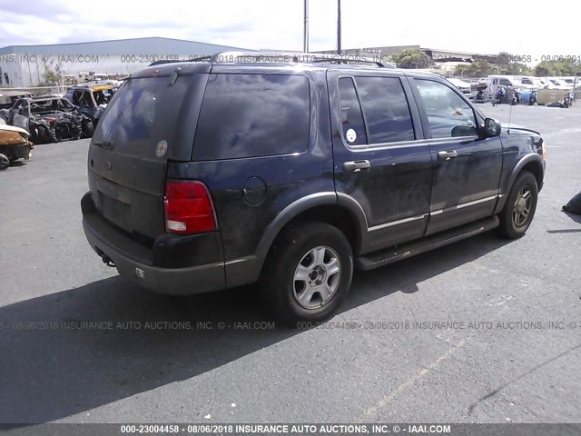 1FMZU73K83UA29854 - 2003 FORD EXPLORER XLT/XLT SPORT/NBX BLACK photo 4