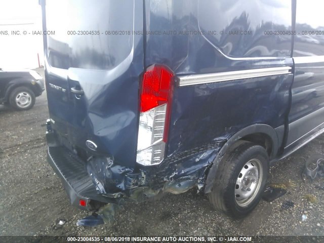 1FTNE1CG1FKA69492 - 2015 FORD TRANSIT T-150 BLUE photo 6