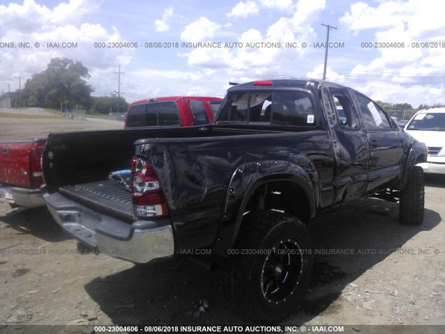5TEUU42N78Z557862 - 2008 TOYOTA TACOMA ACCESS CAB Schwarz Foto 4